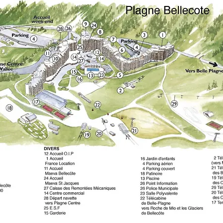 Plagne Bellecôte, 2 Pièces, 5 Personnes - Fr-1-181-1951 Appartement